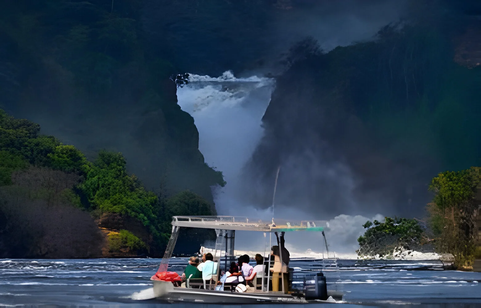 Day 2: Game Drives, Top of Falls and Boat Safari
