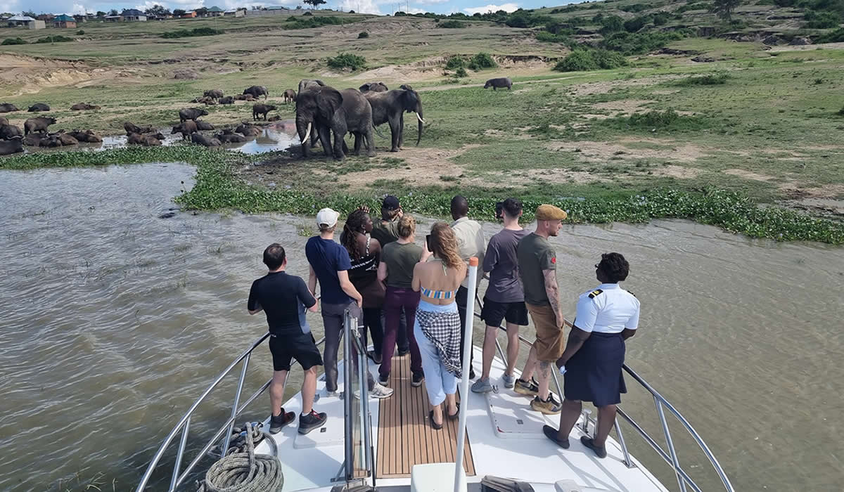 Day 5: Morning Game Drive and Kazinga Channel Boat Cruise