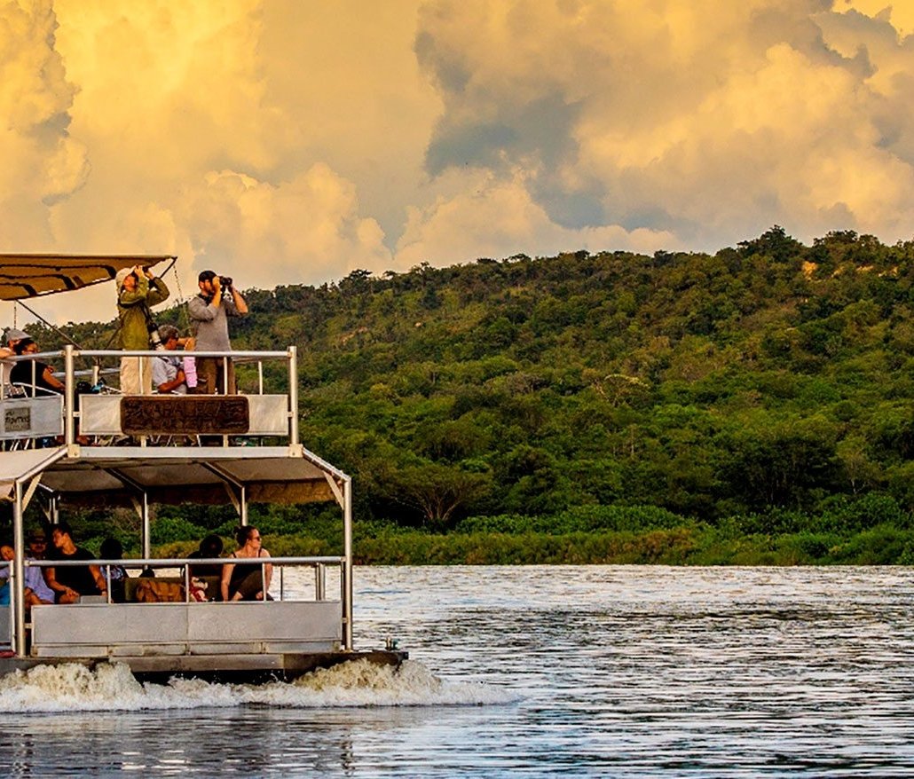 Day 2: Game Drive and Boat Cruise to the Bottom of Murchison Falls