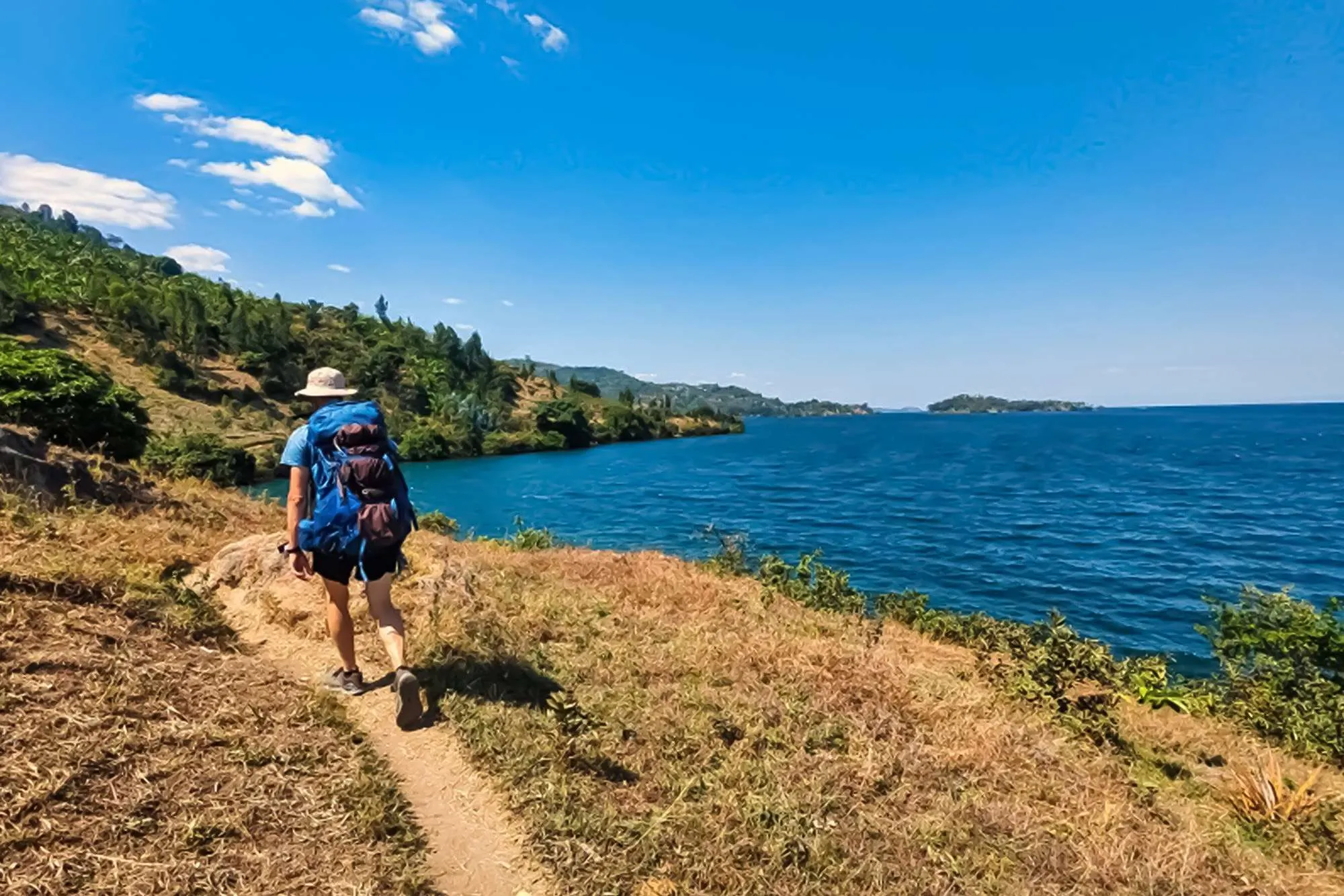Day 3: Hike Congo Nile Trail or Cycling with Adventures on Lake Kivu