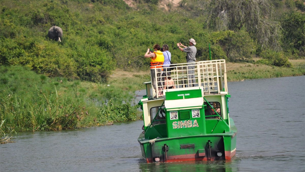 Day 3: Transfer to Queen Elizabeth National Park and Kazinga Channel Boat Safari
